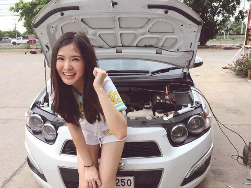 Hot Girls Hot Rods Asian Car Models Playsports Playsports