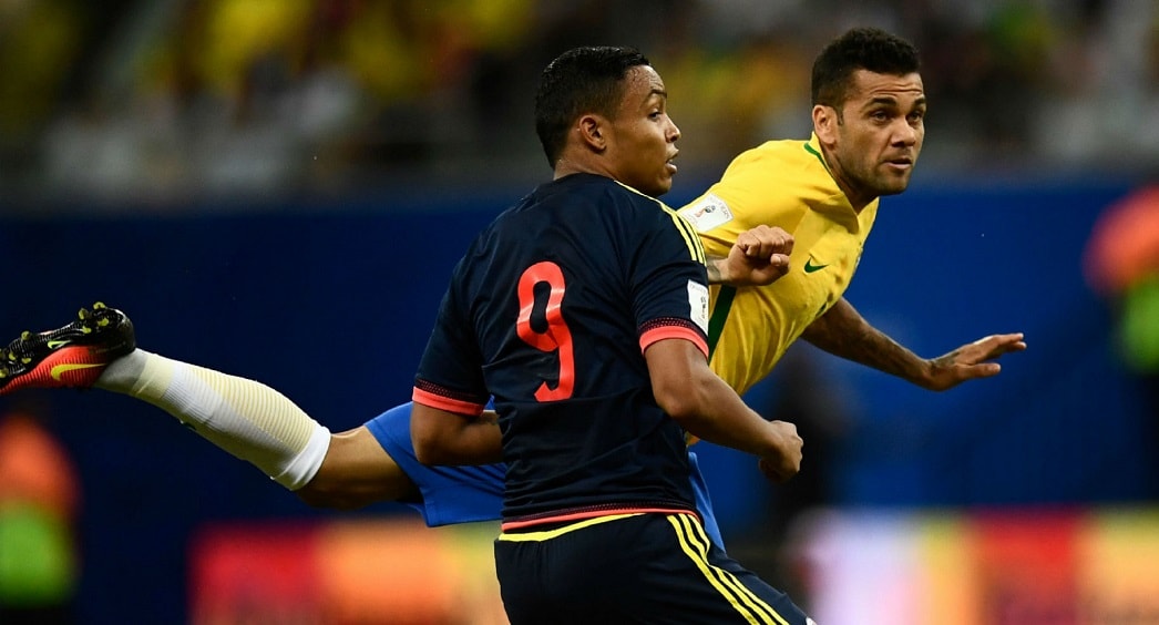 Brazil versus Colombia soccer update